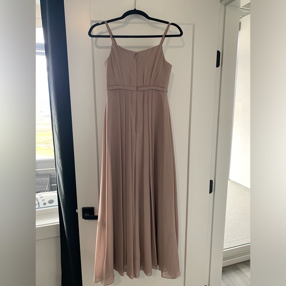 Jr. Bridesmaid Dress Azazie Taupe - Picture 11 of 13